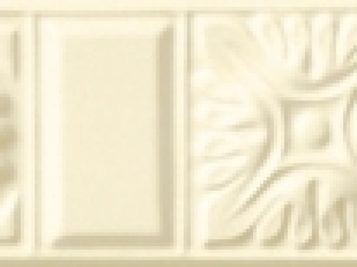 На изображении товар CERAMICHE GRAZIA Бордюр ELECTA CAMMEO 6,5X20 BEIGE CRAQUELE' от официального представителя в Москве