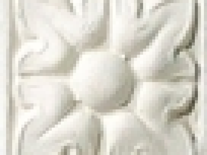 На изображении товар CERAMICHE GRAZIA Вставка AMARCORD TOZZETTO IGEA 3X3 BIANCO MATT от официального представителя в Москве