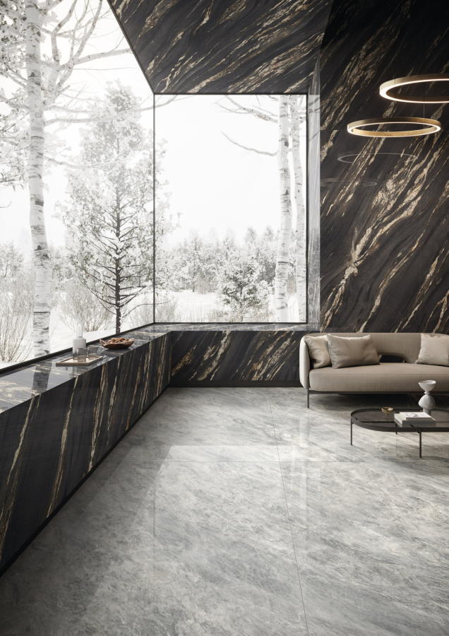 FMG Maxfine Керамогранит Marmi Kuroca silky 75x37,5 - изображение 9