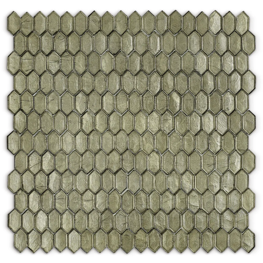 Sicis Стеклянная мозаика Crystal Blenda chips size 31x15 mm sheet size 304x300 mm
