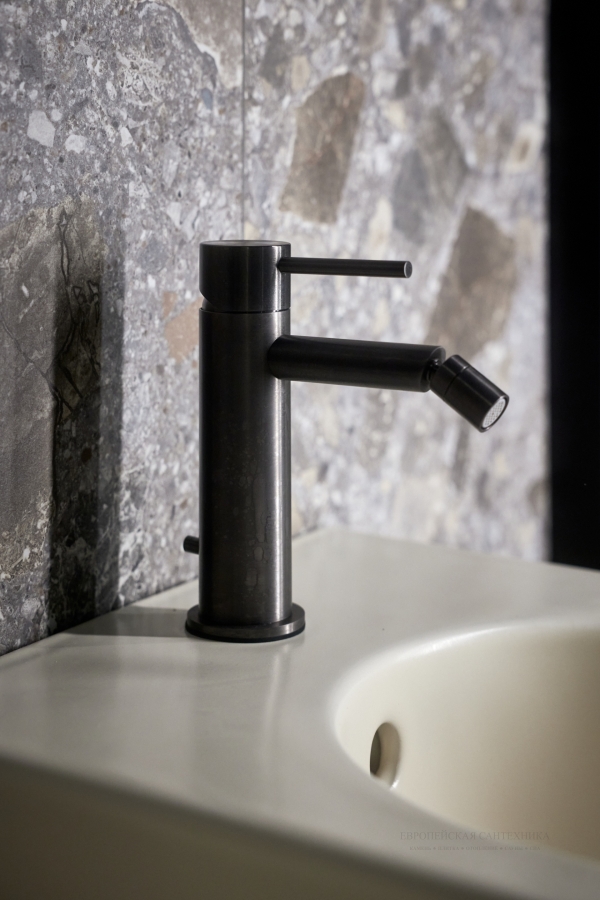 Смеситель для биде Gessi 316, цвет Steel Brushed - изображение 1