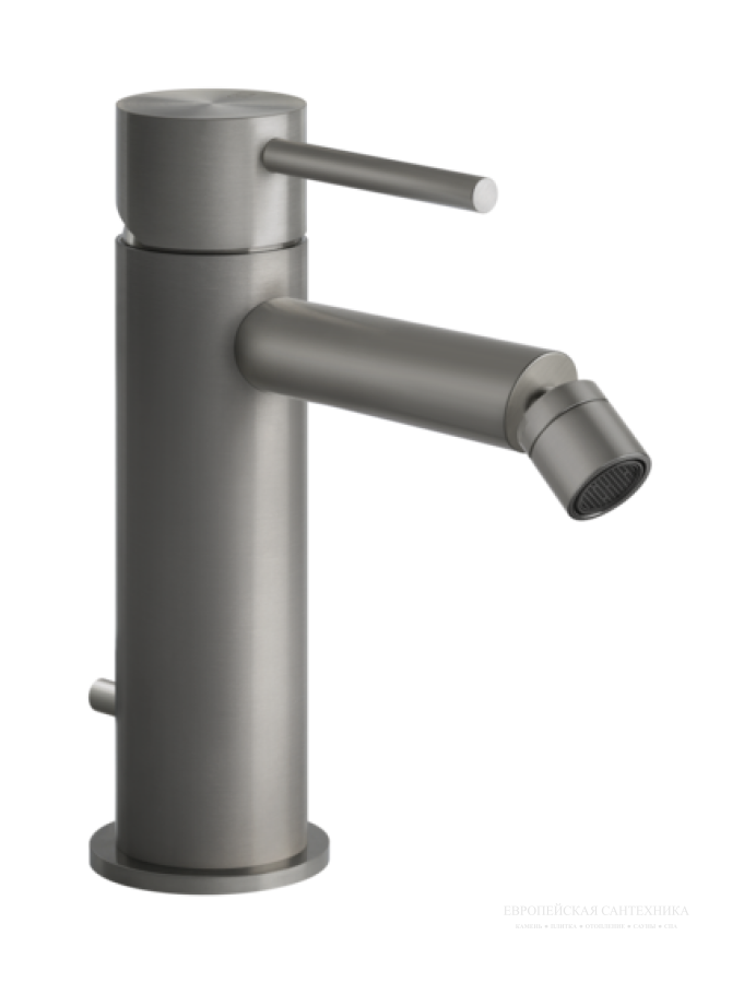 Смеситель для биде Gessi 316, цвет Steel Brushed
