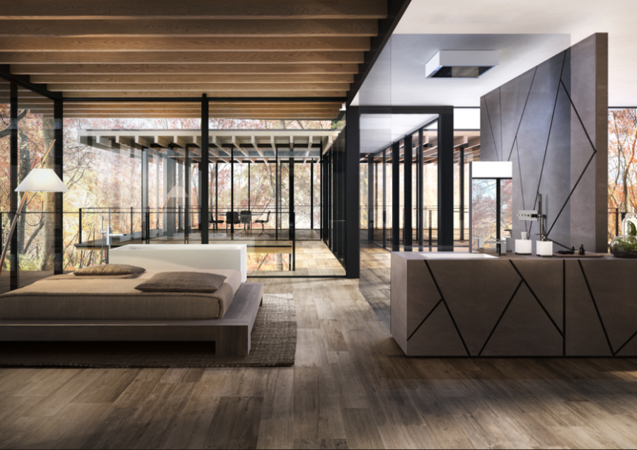 Накладная панель Gessi Afilo, для многофункциональной душевой системы, 500х500 мм, цвет black metal brushed PVD - изображение 3