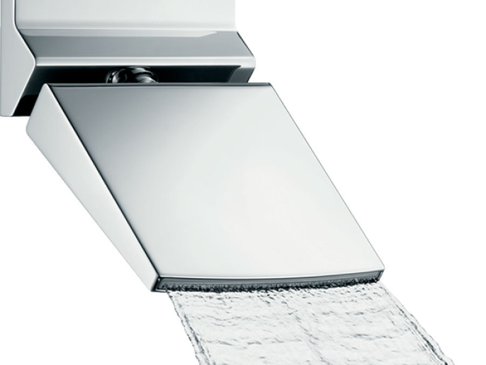 На изображении товар Верхний душ Hansgrohe Raindance Rainfall, настенный, цвет хром от официального представителя в Москве