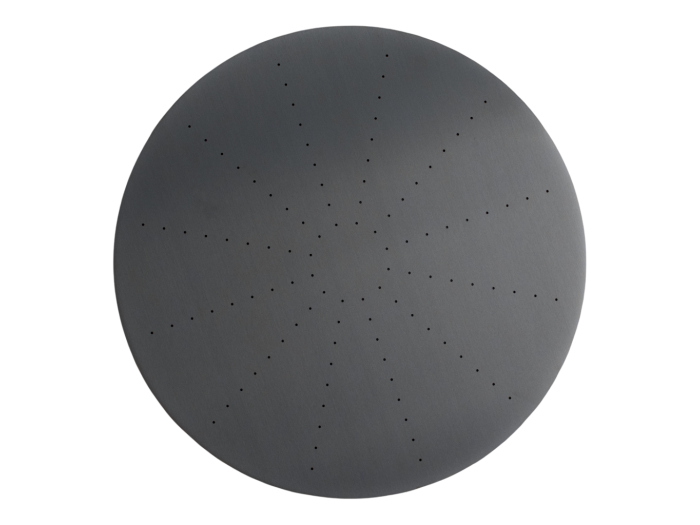 На изображении товар Верхний душ CeaDesign Free Ideas, регулируемая насадка, Ø 300 мм, прозрачные силиконовые насадки, регулятор давления, сталь, цвет сатинированная бронза от официального представителя в Москве