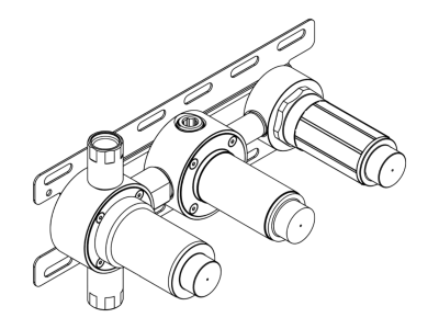 Скрытая часть для встраиваемого смесителя CeaDesign UCS 25