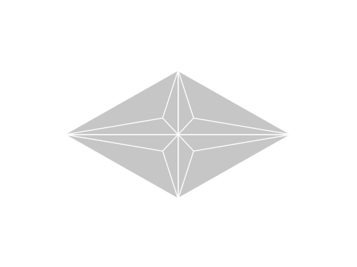 На изображении товар Etruria Керамическая плитка CONCETTO SPAZIALE 13X22.2 Rombo Silver Gray от официального представителя в Москве