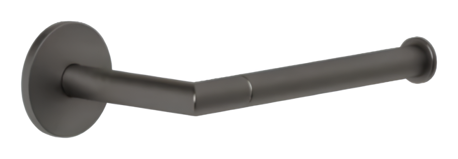 Бумагодержатель Gessi Tondo, настенный, ширина 166 мм, цвет Black Metal Brushed PVD