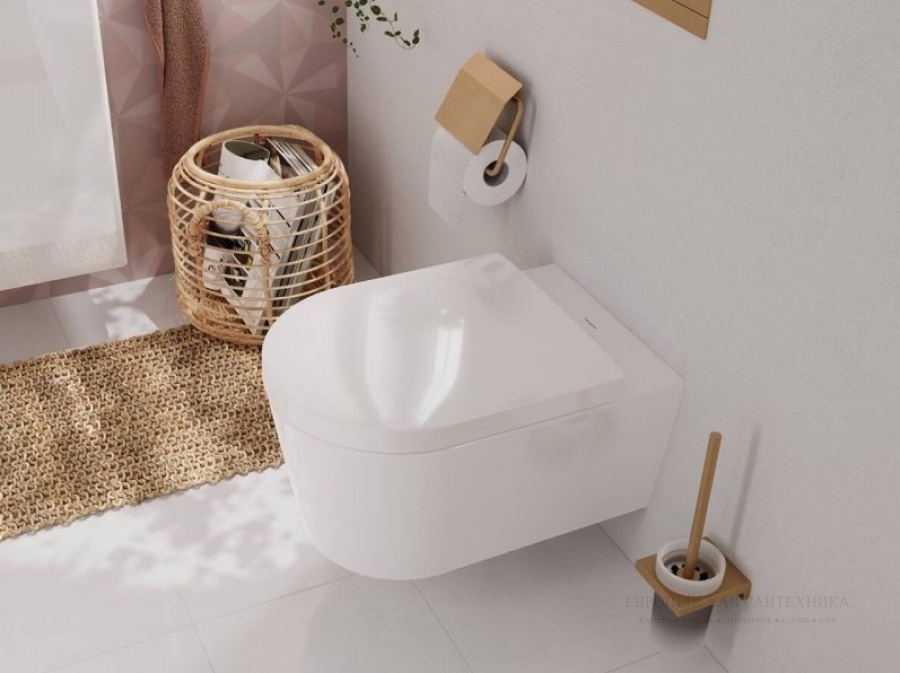 Ёршик Hansgrohe AddStoris, подвесной, цвет шлифованная бронза - изображение 1