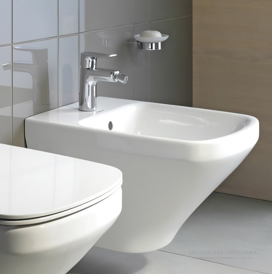 Биде Duravit DuraStyle подвесное, 370x540 мм, цвет белый - изображение 1