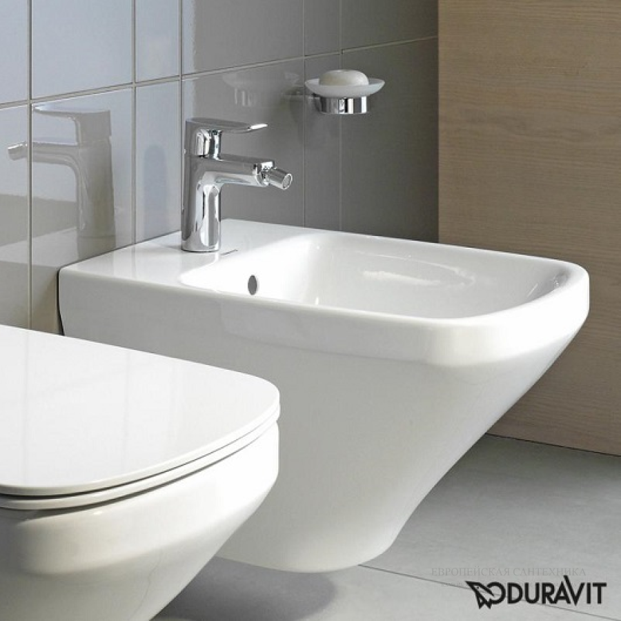 Биде Duravit DuraStyle подвесное, 370x540 мм, цвет белый - изображение 1