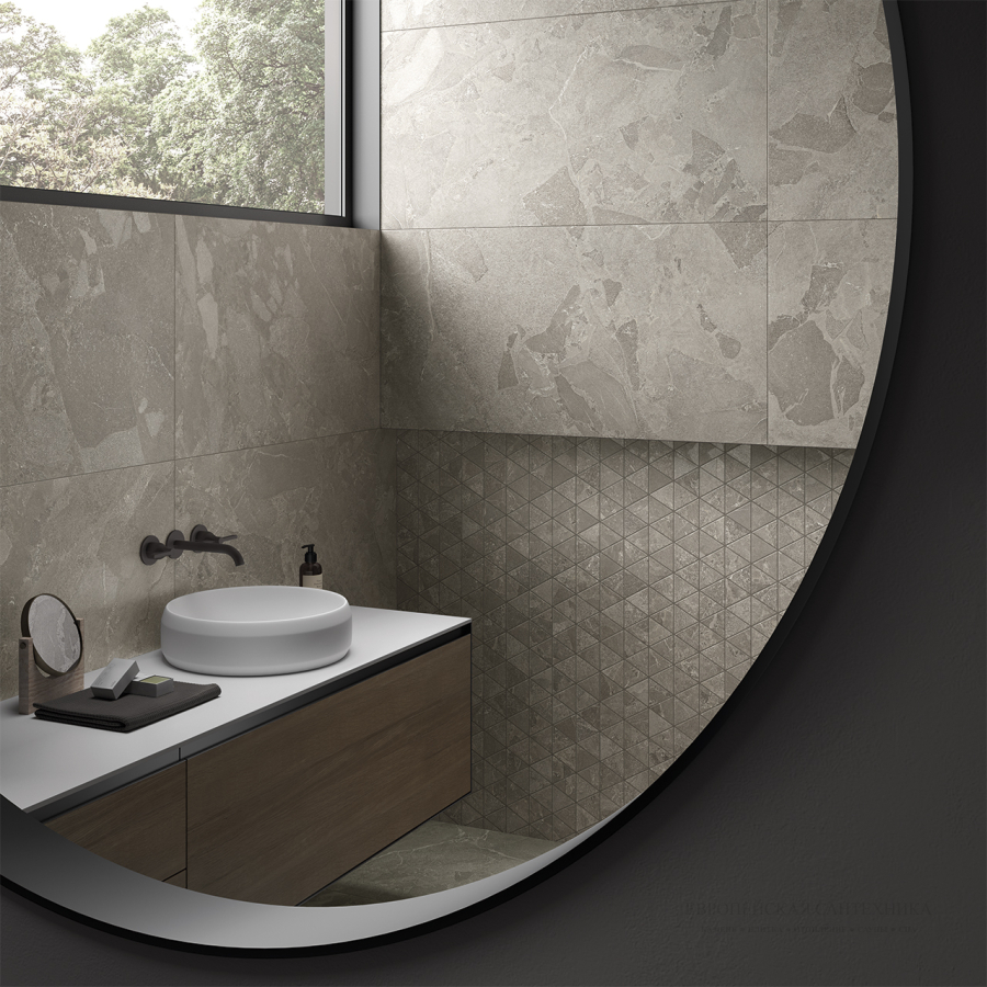 CERCOM Керамогранит COSMO METEOR GREY RET 60X60 - изображение 3