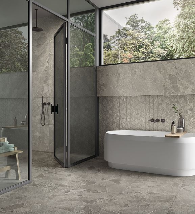 CERCOM Керамогранит COSMO METEOR GREY RET 60X60 - изображение 1