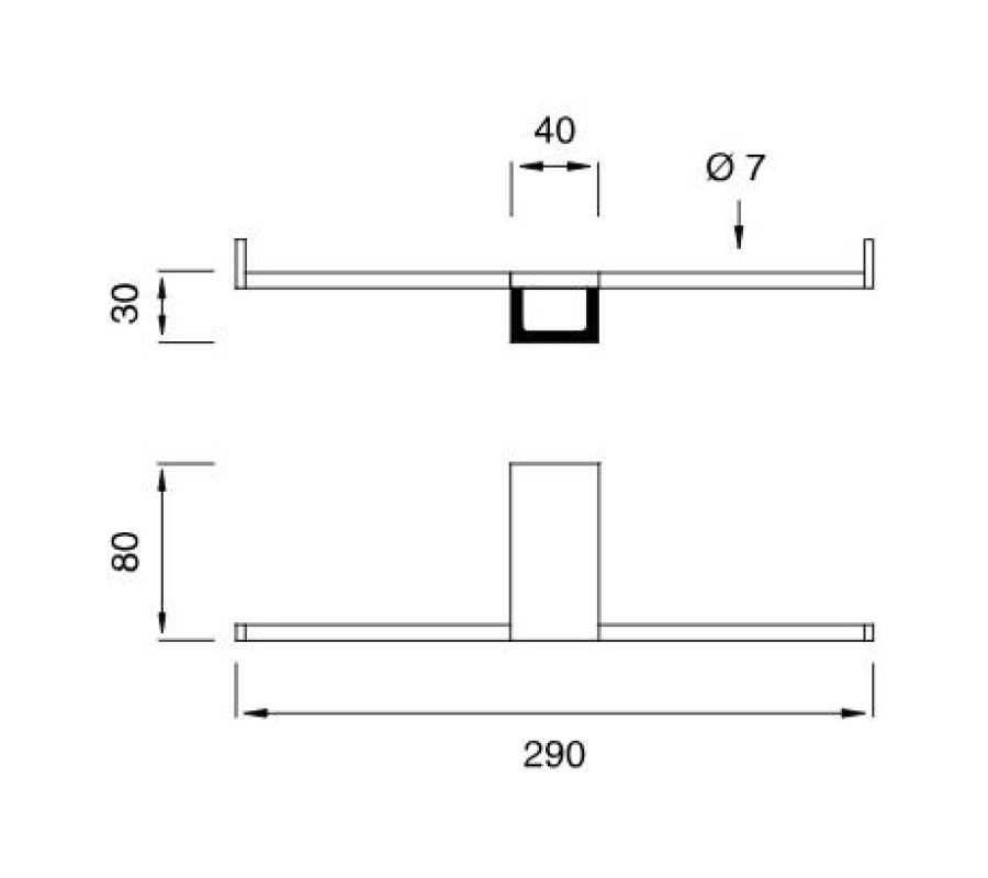 Бумагодержатель CEA Design Duet, настенный, двойной, сталь, цвет сатинированная бронза - изображение 2