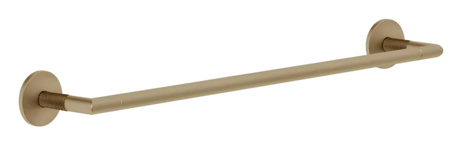Полотенцедержатель Gessi Anello, настенный, L450 мм, цвет Warm Bronze Brushed PVD