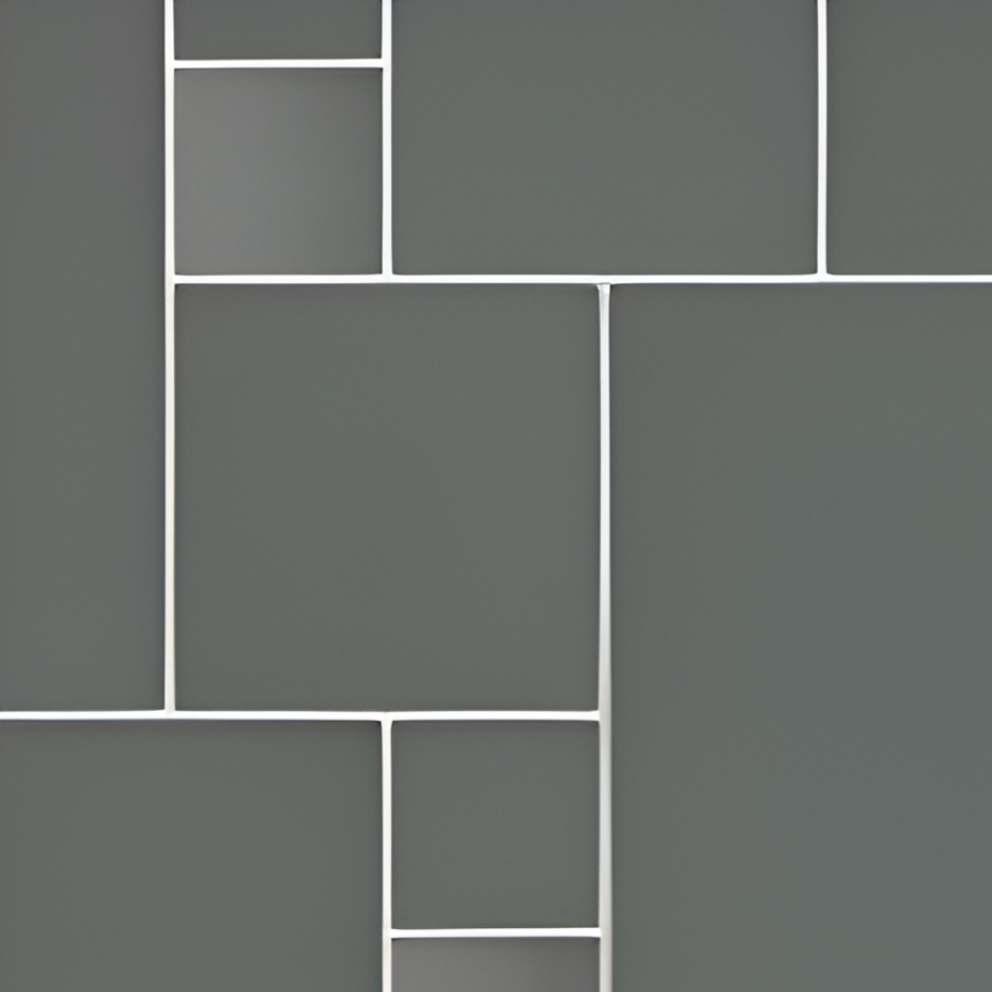 Micro. Керамогранит Microtiles X4 Offset Mix Glaze Graphite 35,1x30,1