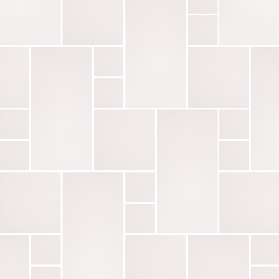 Micro. Керамогранит Microtiles Offset White 35,1x30,1