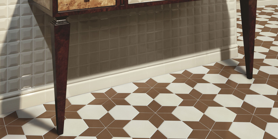 Etruria Керамогранит Hex 8.4X15 Rombo Bianco - изображение 1