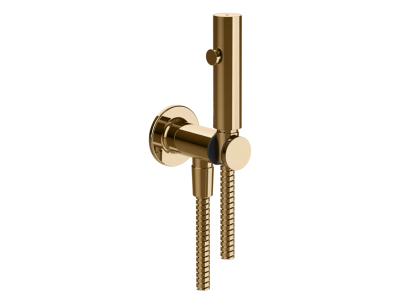 Душ гигиенический Gessi Inciso, цвет Warm Bronze PVD