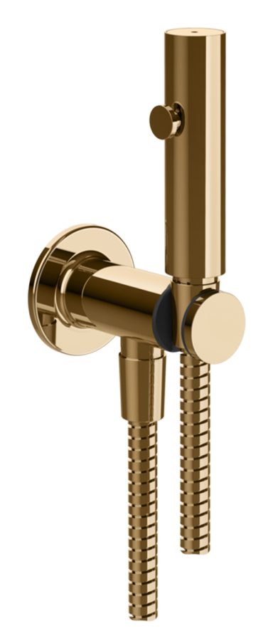 Душ гигиенический Gessi Inciso, цвет Warm Bronze PVD