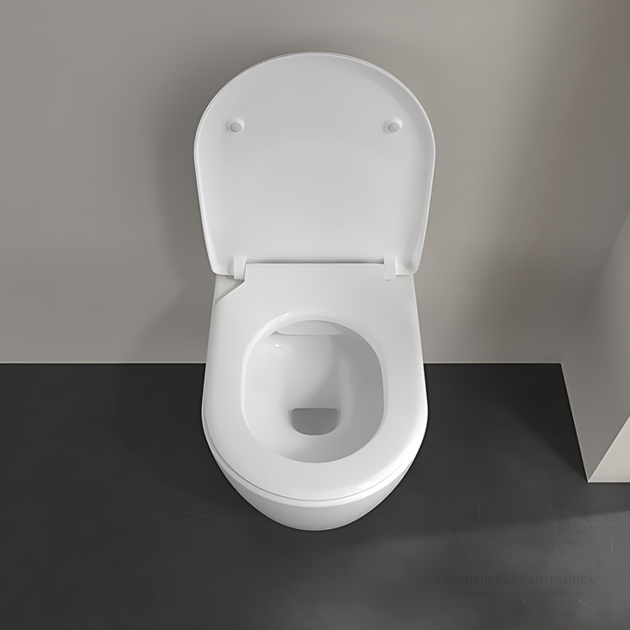 Cиденье для унитаза Villeroy&Boch Avento 374х439 мм, альпийский белый - изображение 3