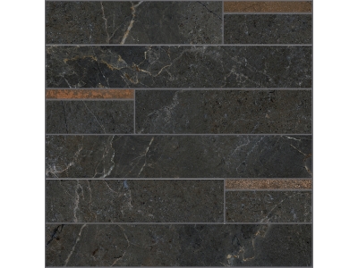 La Fabbrica Ava Керамогранит Noble Stone 30X30 Mosaico Modulo Dark Nat Ret