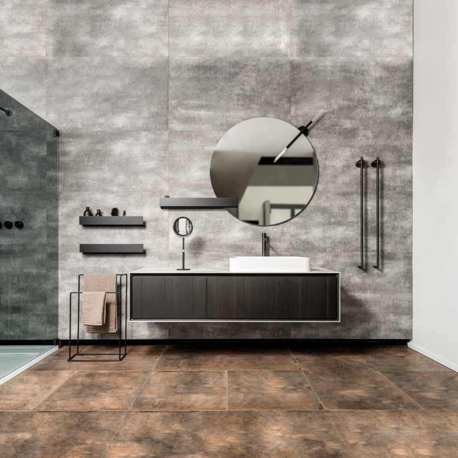 Полотенцесушитель CeaDesign Equilibrio, электрический, 2 перекладины, цвет сатинированная сталь - изображение 5