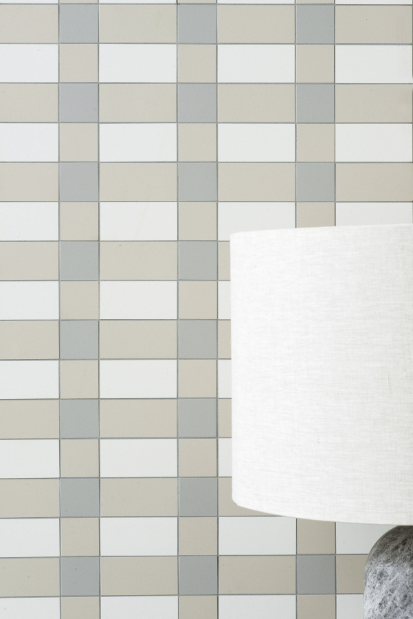 Micro. Керамогранит Microtiles Square Glaze White 5x5 - изображение 1