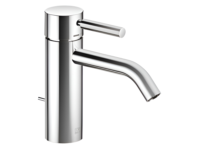 На изображении товар Смеситель для раковины однорычажный Dornbracht Meta, без донного клапана, цвет хром от официального представителя в Москве