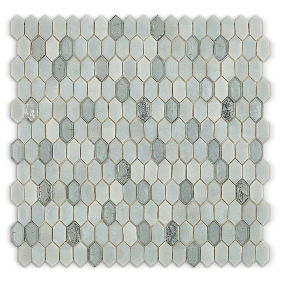 Sicis Стеклянная мозаика Crystal Blends Dolphin Mix chips size 31x15 mm sheet size 304x300 mm