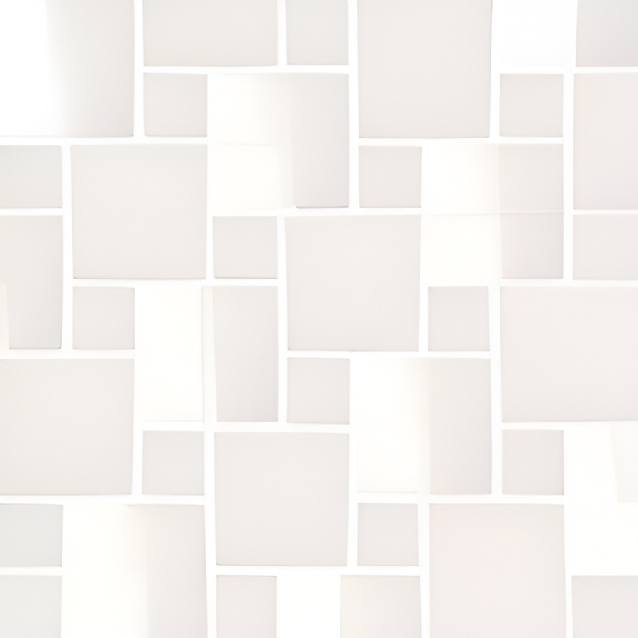 Micro. Керамогранит Microtiles Oddfellow Mix Glaze White 30,1x30,1