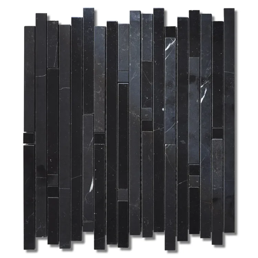 Sicis Смешанная мозаика Fibers Thick Obsidian 288x331 mm