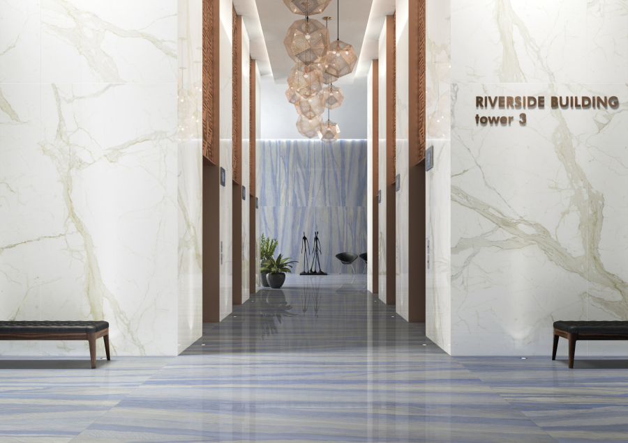FMG Maxfine Керамогранит Marmi White calacatta silky 75x75 - изображение 1