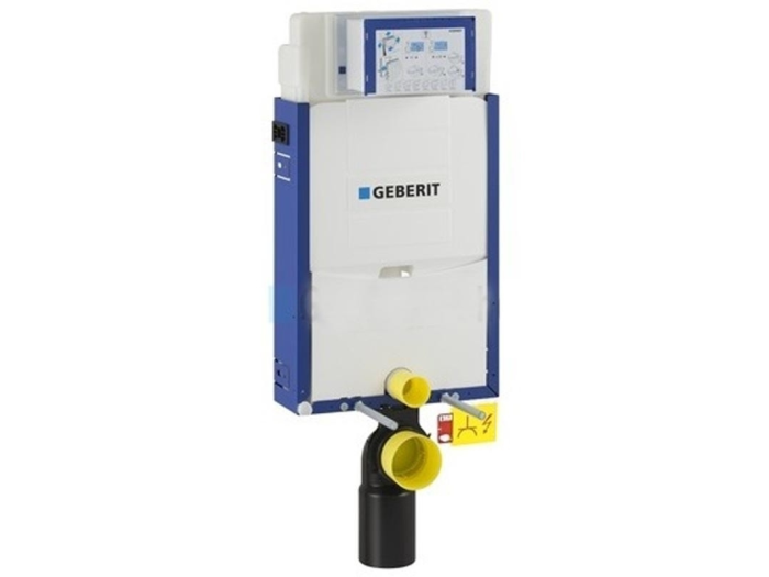 На изображении товар Инсталляция Geberit Kombifix, для подвесного унитаза и клавиш Geberit Sigma от официального представителя в Москве