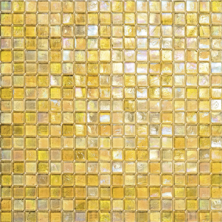 Sicis Стеклянная мозаика Glimmer Mango chips size 15x15 mm sheet size 295x295 mm