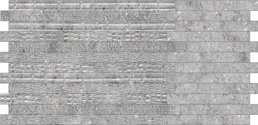 La Fabbrica Ava Керамогранит Agglomerate 30X59,6 Decoro Muretto Agate nat\lap 30x60
