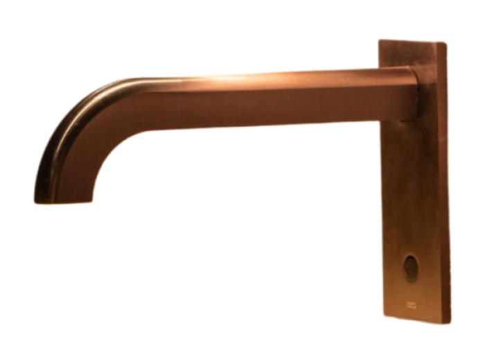 На изображении товар Излив CEA Design Sixty, настенный, сенсорный, длина 251 мм, цвет Black Ivory от официального представителя в Москве