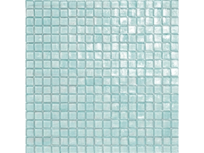 На изображении товар Sicis Стеклянная мозаика Waterglass Breeze 41 chips size 10х10 mm sheet size 295x295 mm от официального представителя в Москве