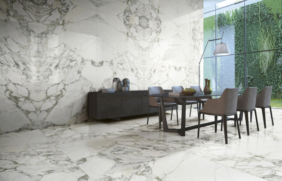 FMG Maxfine Керамогранит Marmi Arabescato block A prelucidato 300x150 - изображение 1