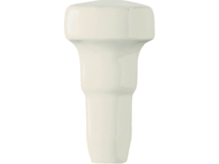 На изображении товар CERAMICHE GRAZIA  Угловой элемент MELANGE ANGOLO ESTERNO TORO 5,5X2 GREEN TEA от официального представителя в Москве