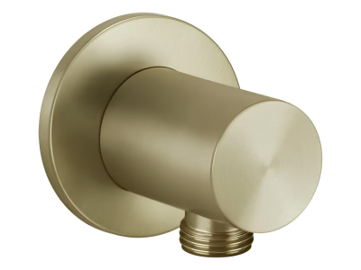 На изображении товар Шланговое подсоединение Gessi316, цвет Brass Brushed PVD от официального представителя в Москве