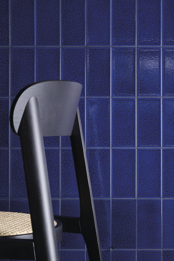 Iris ceramica Керамическая плитка BDA Citta di Faenza Geo blu glossy 15x7,5 - изображение 2