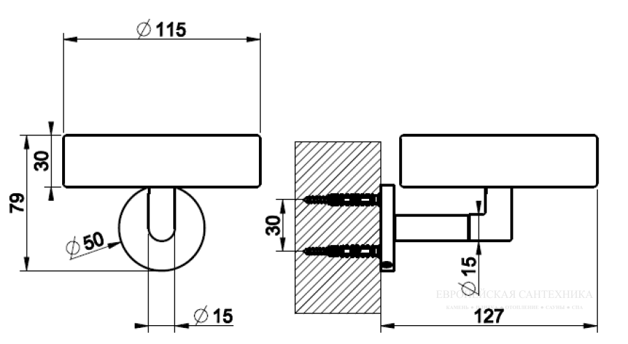 Мыльница Gessi Anello настенная, цвет White/Brass Brushed PVD - изображение 1