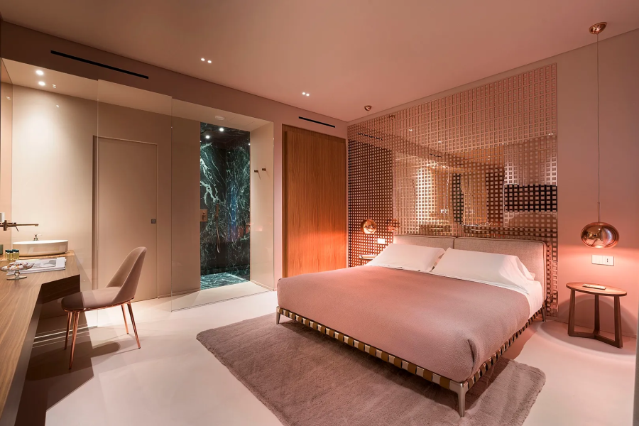 Крючок Gessi Rettangolo, настенный, цвет Warm Bronze Brushed PVD - изображение 2