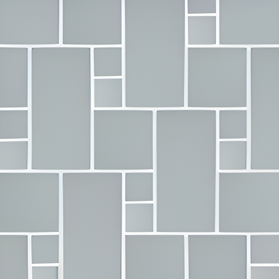 Micro. Керамогранит Microtiles Offset Mix Glaze Azure 35,1x30,1