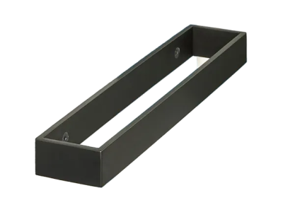 Полотенцедержатель Cielo  600х60х30 мм, прямоугольный, цвет Matt Black