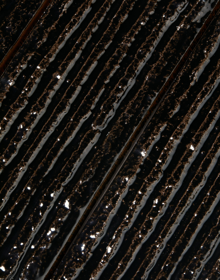 Mutina Керамическая плитка Chamotte Linea Nera 7,5x21,3 - изображение 3