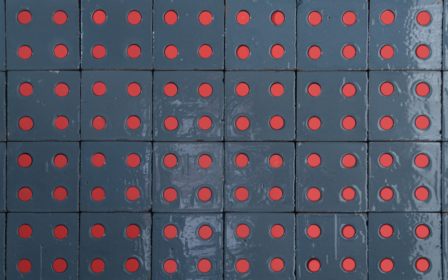 Mutina Керамогранит Bloc Glossy Blue 13x13x10 - изображение 1