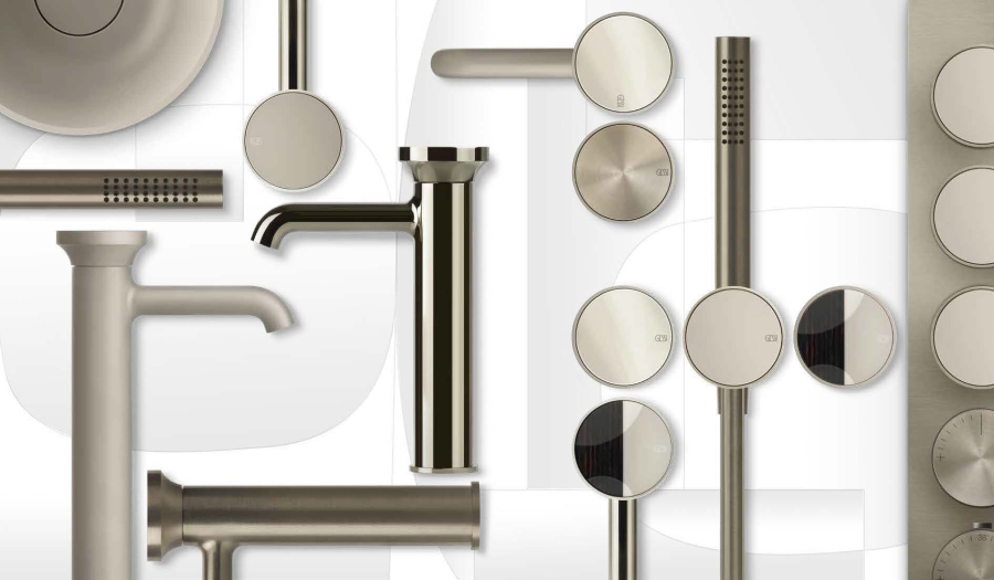 Набор вставок Gessi Origini, из 5 штук ART, цвет Neutral - изображение 2