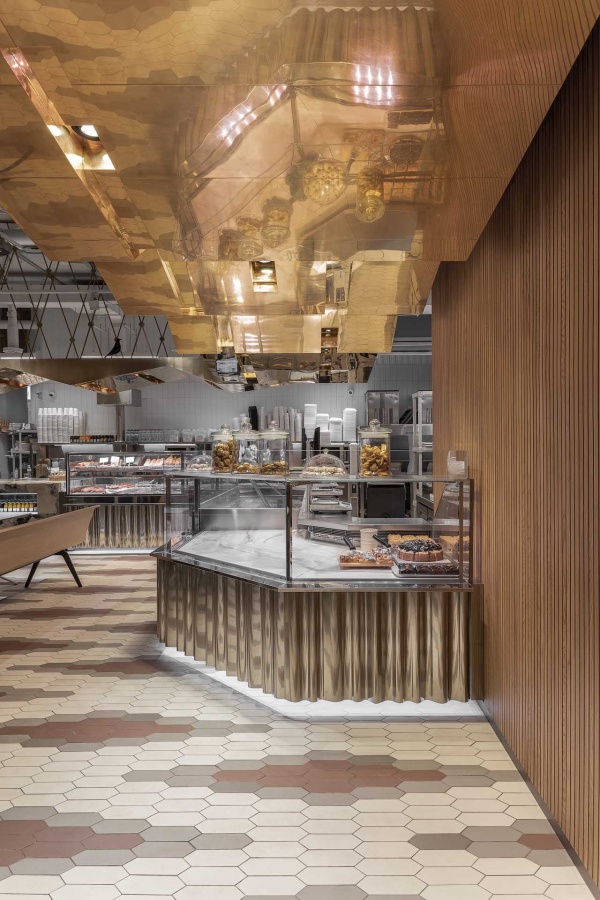 Etruria Керамогранит Hex 7.4X22.5 Losanga Ocra - изображение 4